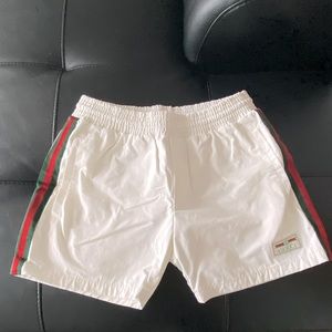 Gucci White Shorts / swim shorts